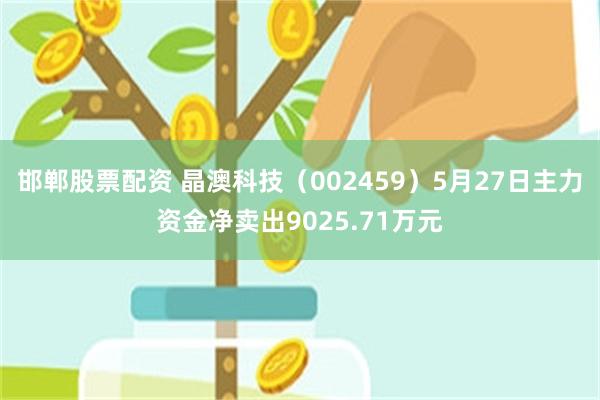 邯郸股票配资 晶澳科技（002459）5月27日主力资金净卖出9025.71万元