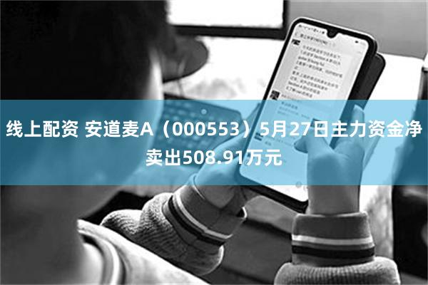 线上配资 安道麦A（000553）5月27日主力资金净卖出508.91万元