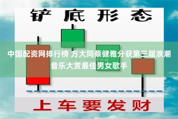 中国配资网排行榜 方大同蔡健雅分获第三届浪潮音乐大赏最佳男女歌手
